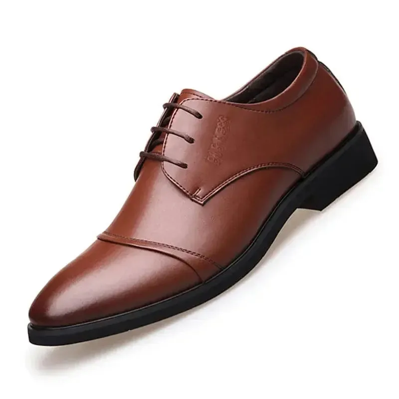 2025 Handcrafted Mens Oxford Shoes Patent Calfskin Leather Brogue Dress Shoes