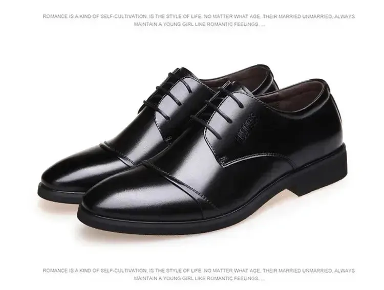 2025 Handcrafted Mens Oxford Shoes Patent Calfskin Leather Brogue Dress Shoes