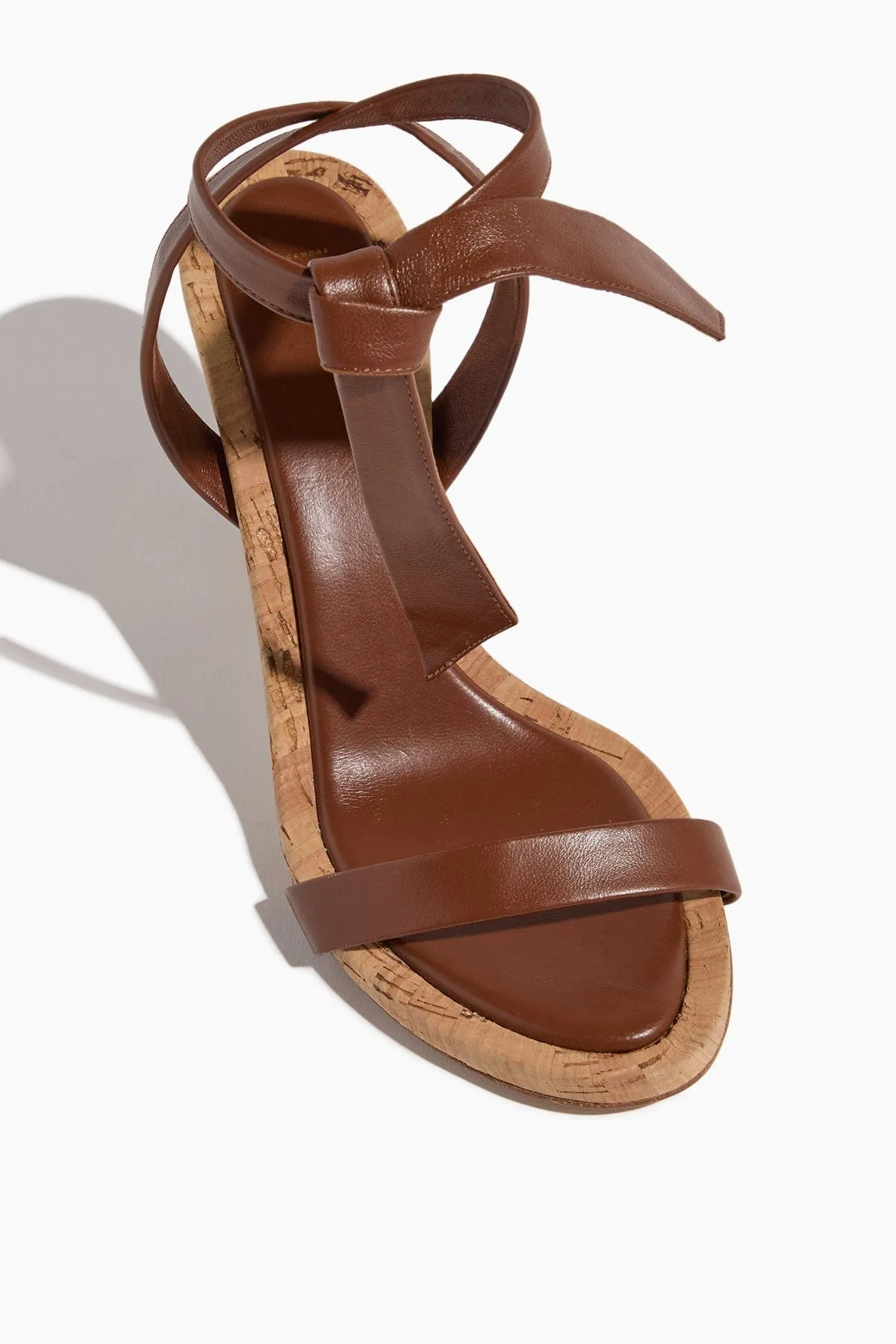 Ankle Wrap Clarita Sandal in Espresso