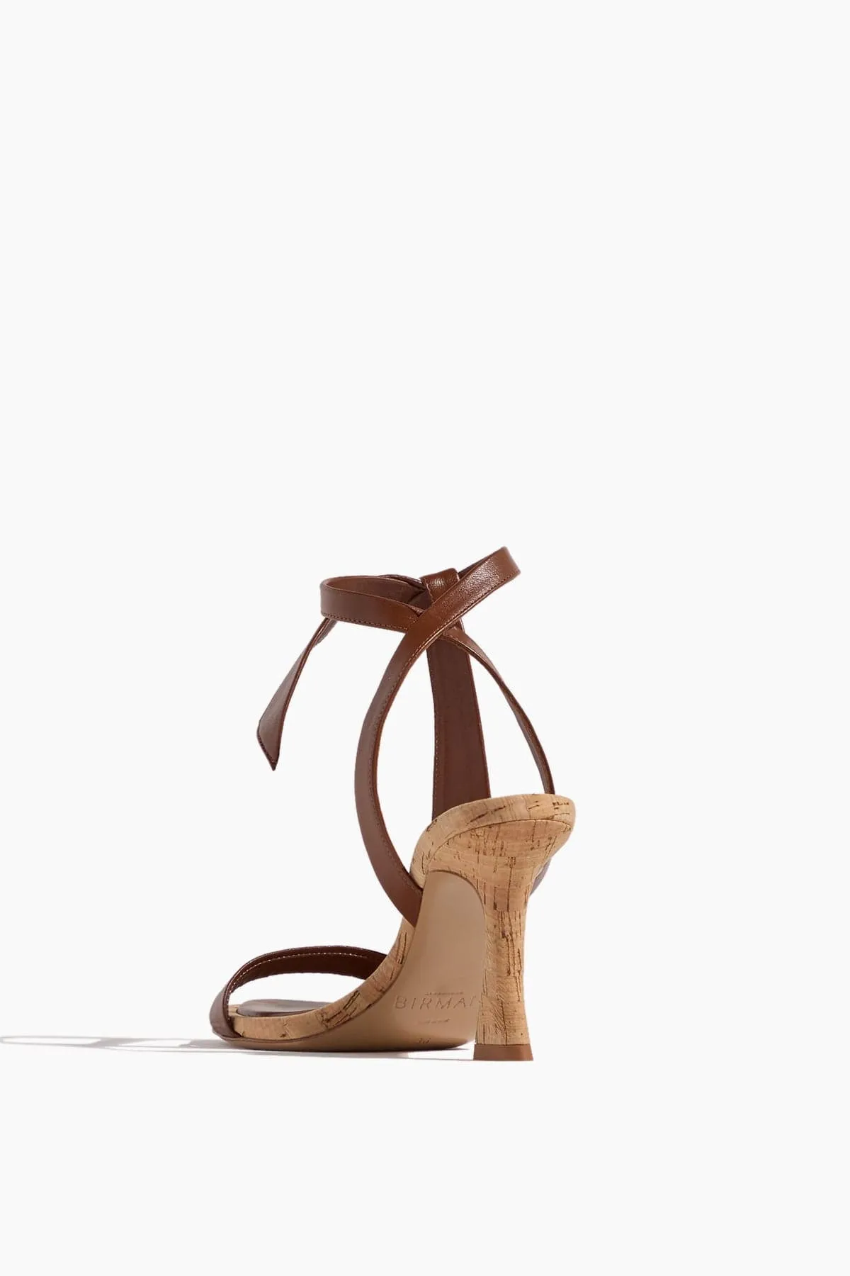 Ankle Wrap Clarita Sandal in Espresso