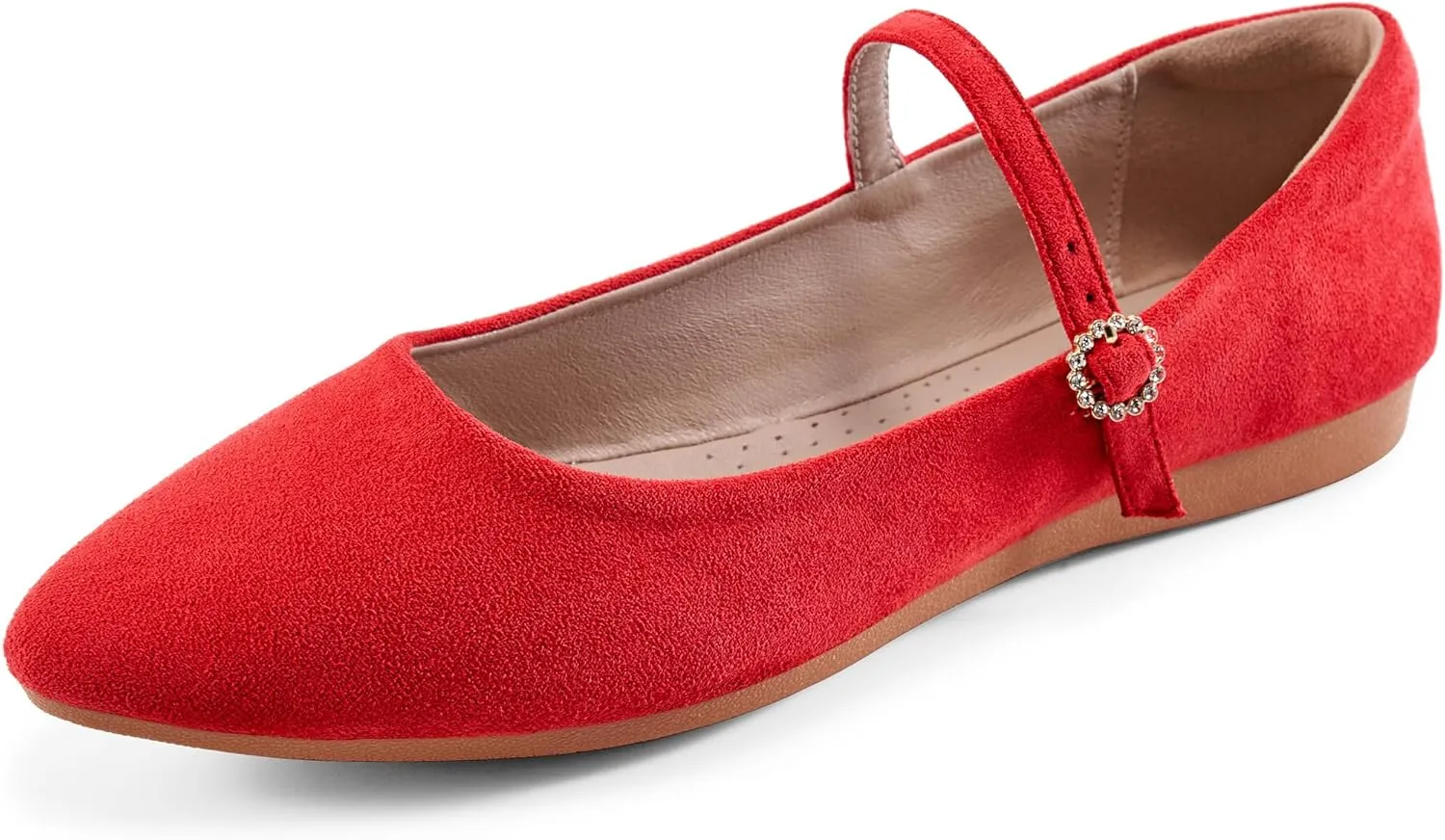Aomigoct Ballet Flats Shoes for Women: Dressy Comfortable Wedding Flat for 2025 - Ladies Dress Casual Walking Shoe