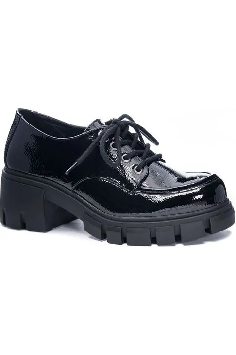 Chinese Laundry Noyz Oxford Black Patent Shoes