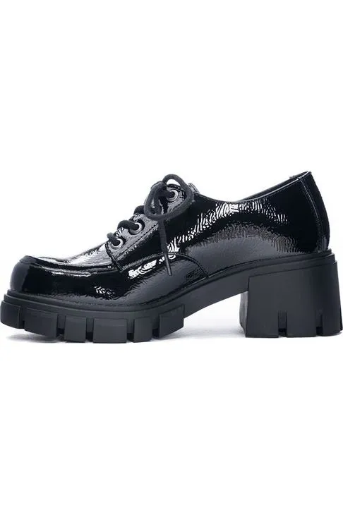 Chinese Laundry Noyz Oxford Black Patent Shoes