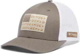 Columbia Unisex Adult PHG Game Flag Mesh Ball Cap