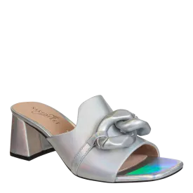 COTERIE in SILVER Heeled Sandals