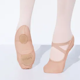 Diverse Skin Tones or Black | Capezio Hanami Canvas | Split Sole Ballet Shoes (2037W)