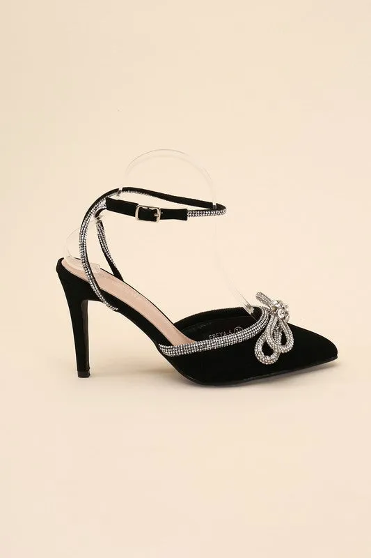 FREYA Double Bow Stiletto Heel