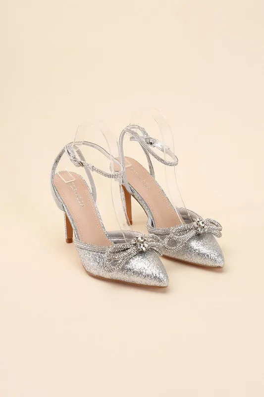 FREYA Double Bow Stiletto Heel