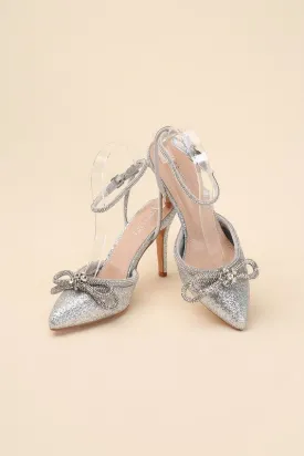 FREYA Double Bow Stiletto Heel