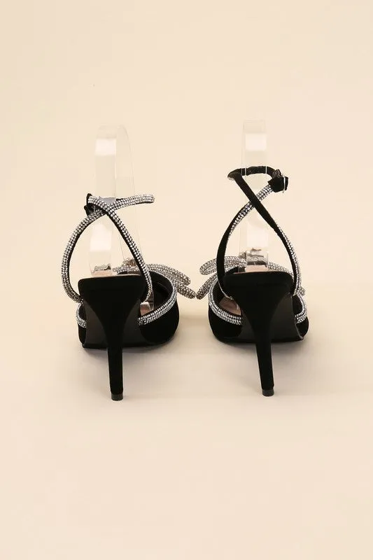 FREYA Double Bow Stiletto Heel