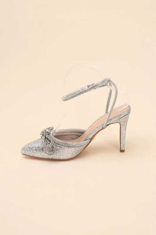 FREYA Double Bow Stiletto Heel
