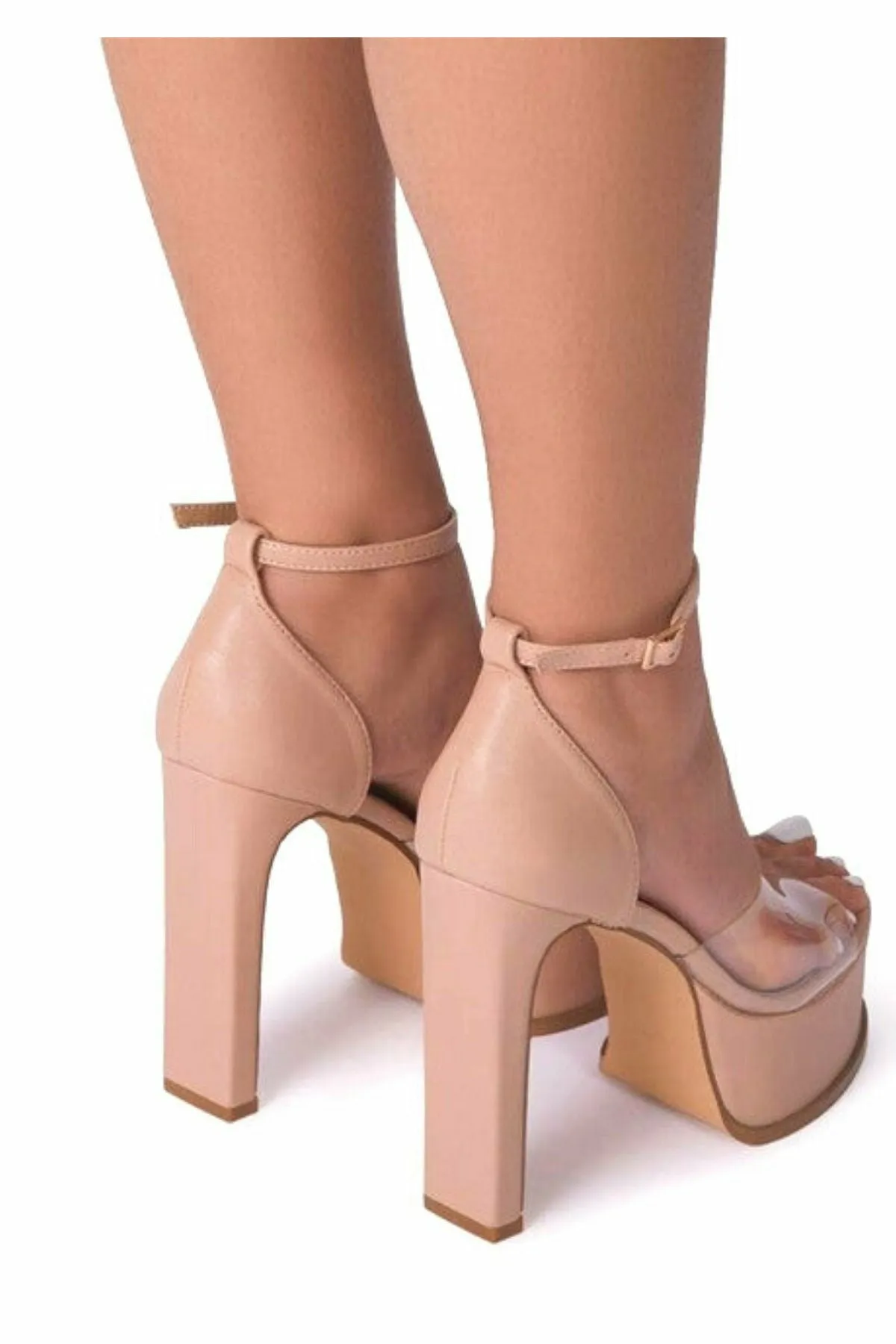 IRINA NUDE SANDALS