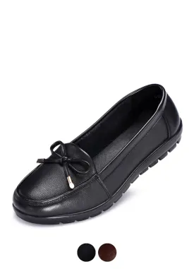Lexie Women's Leather Slip-On Loafer Shoes