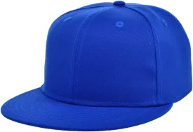Lids Blank Premium Full Court w/Colored Under Visor Fitted Cap