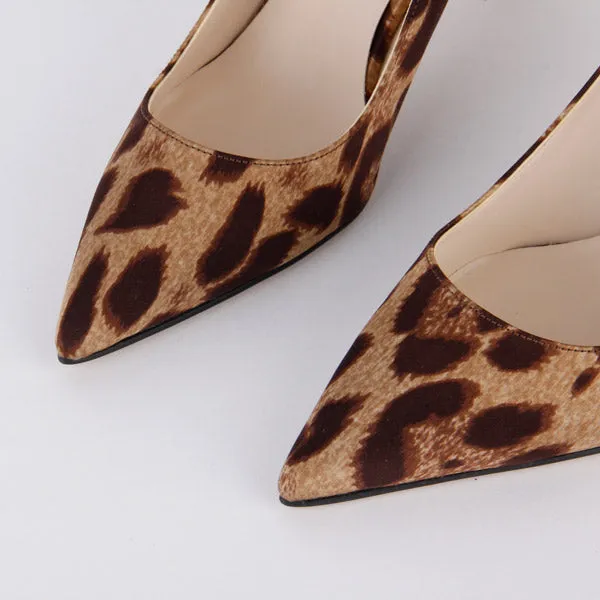 LONDON HEEL - leopard
