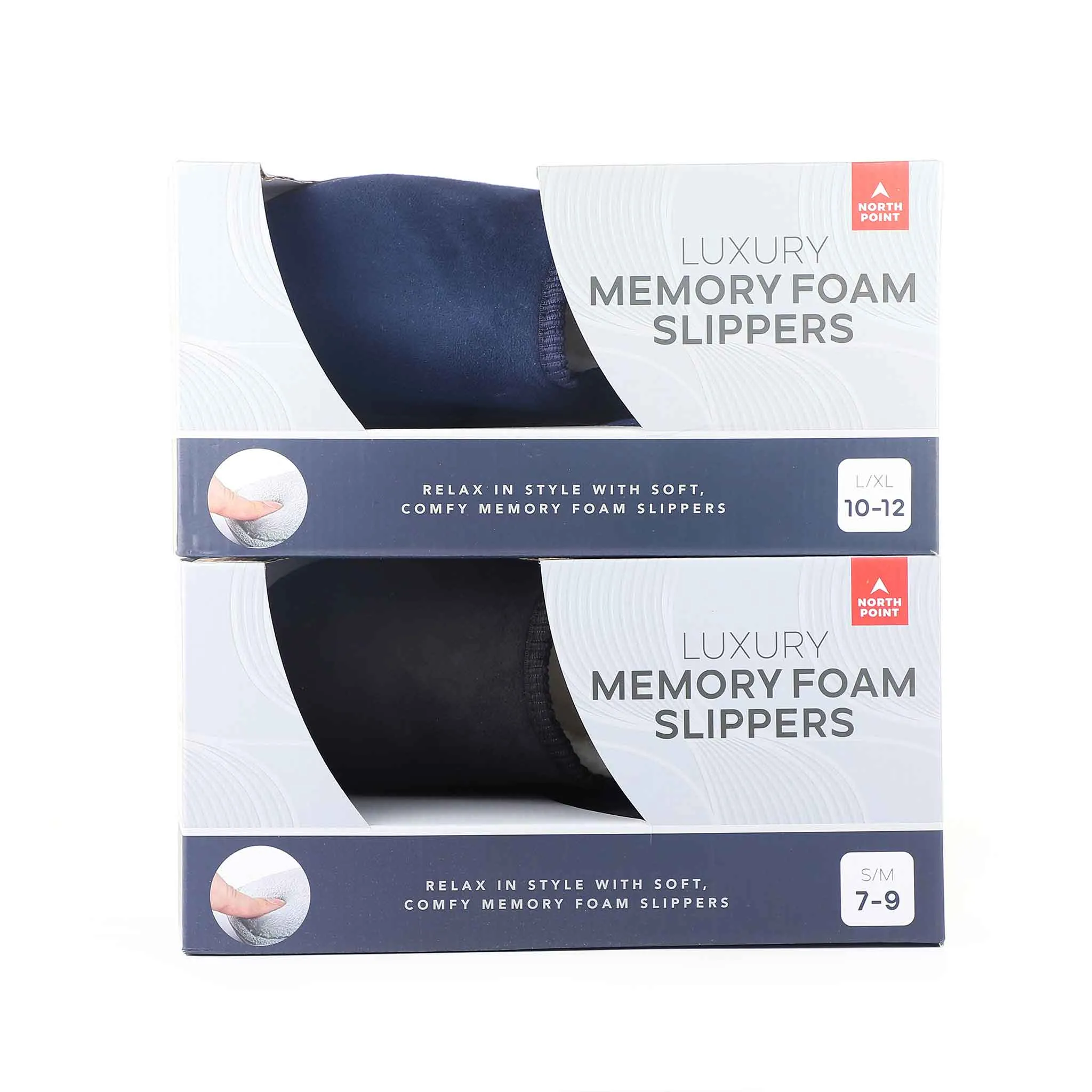 Memory Foam Slippers Men In Box