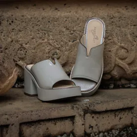 NAKED FEET - FREJA in GREIGE Heeled Sandals