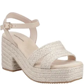 Nude Jamelia Espadrille Heel Sandals