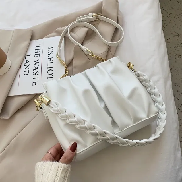 Portico Women's Small Faux Leather Chain Handbag