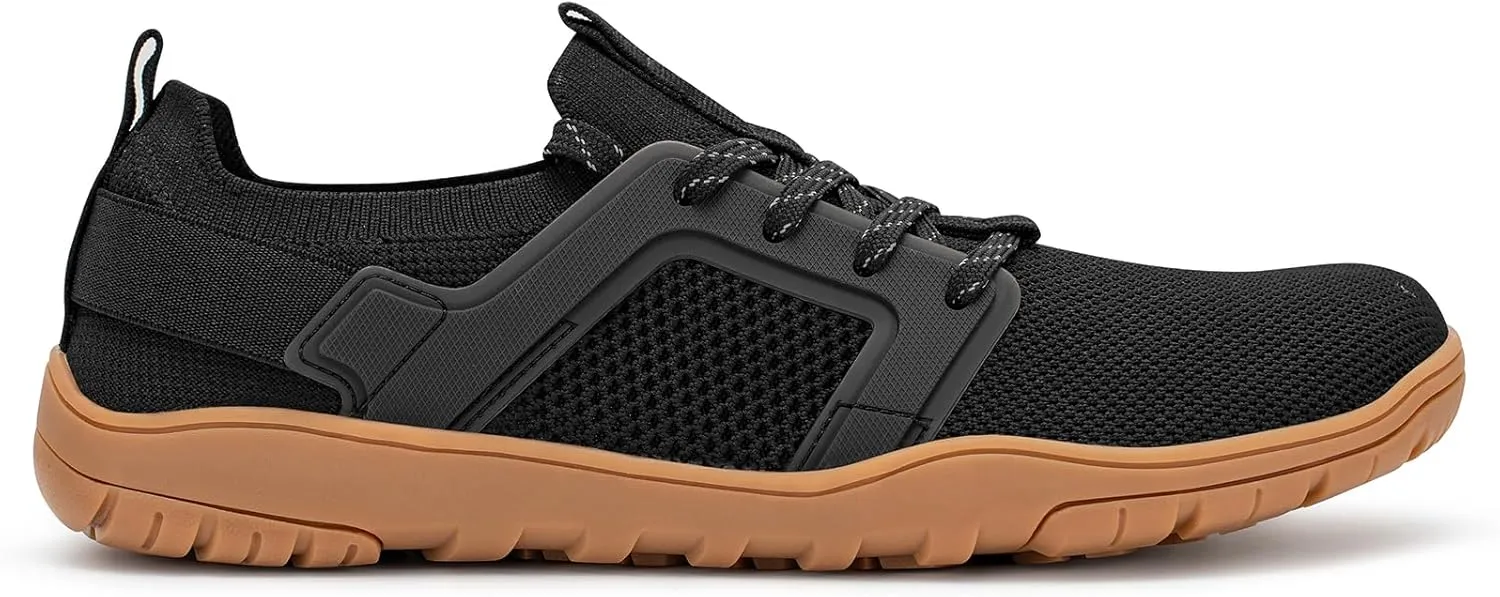 Pulltop Barefoot Trail Running Shoes for Men - Wide Toe Box | Zero Drop Sole | Minimalist Cross-Training Shoes