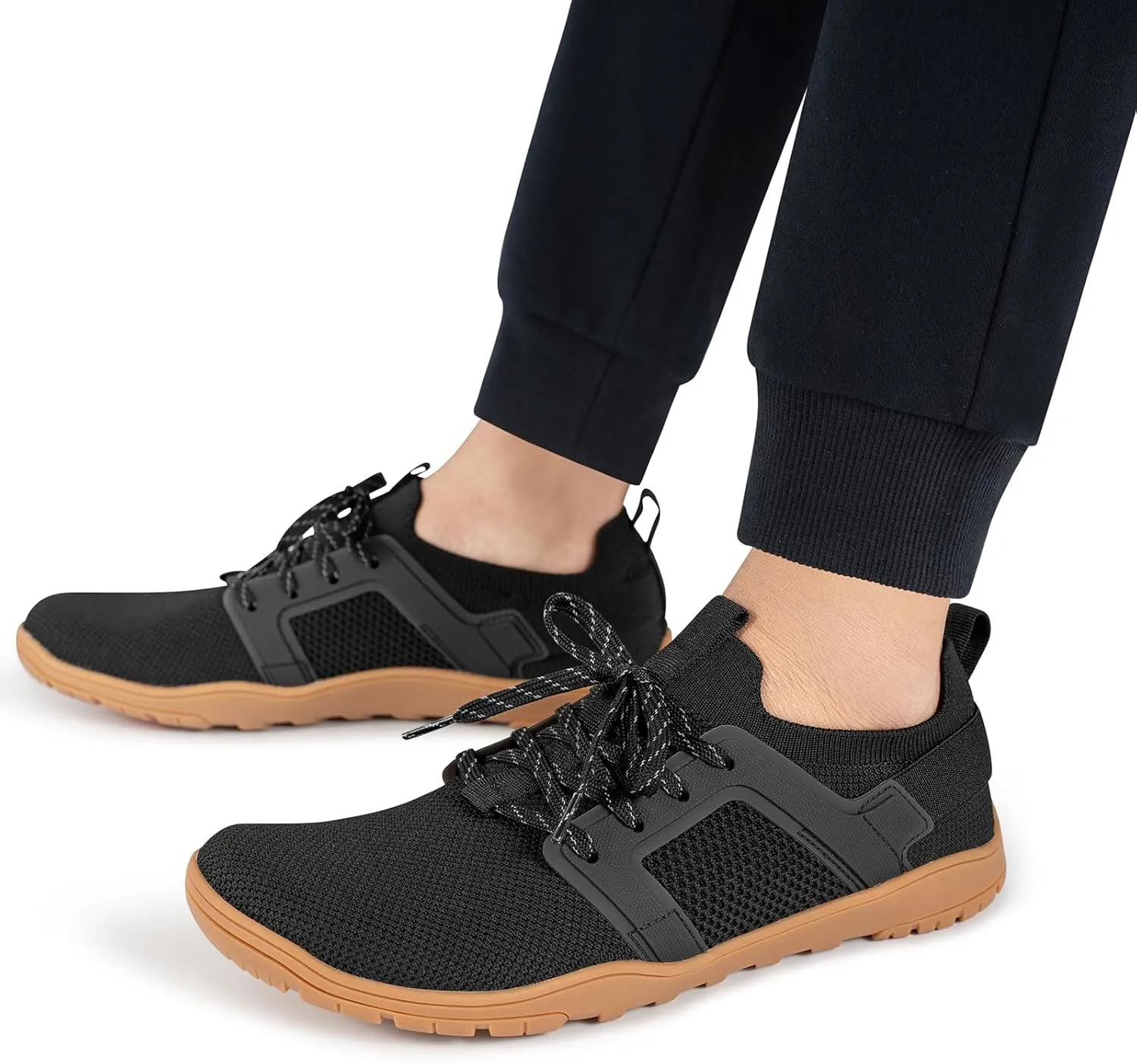 Pulltop Barefoot Trail Running Shoes for Men - Wide Toe Box | Zero Drop Sole | Minimalist Cross-Training Shoes