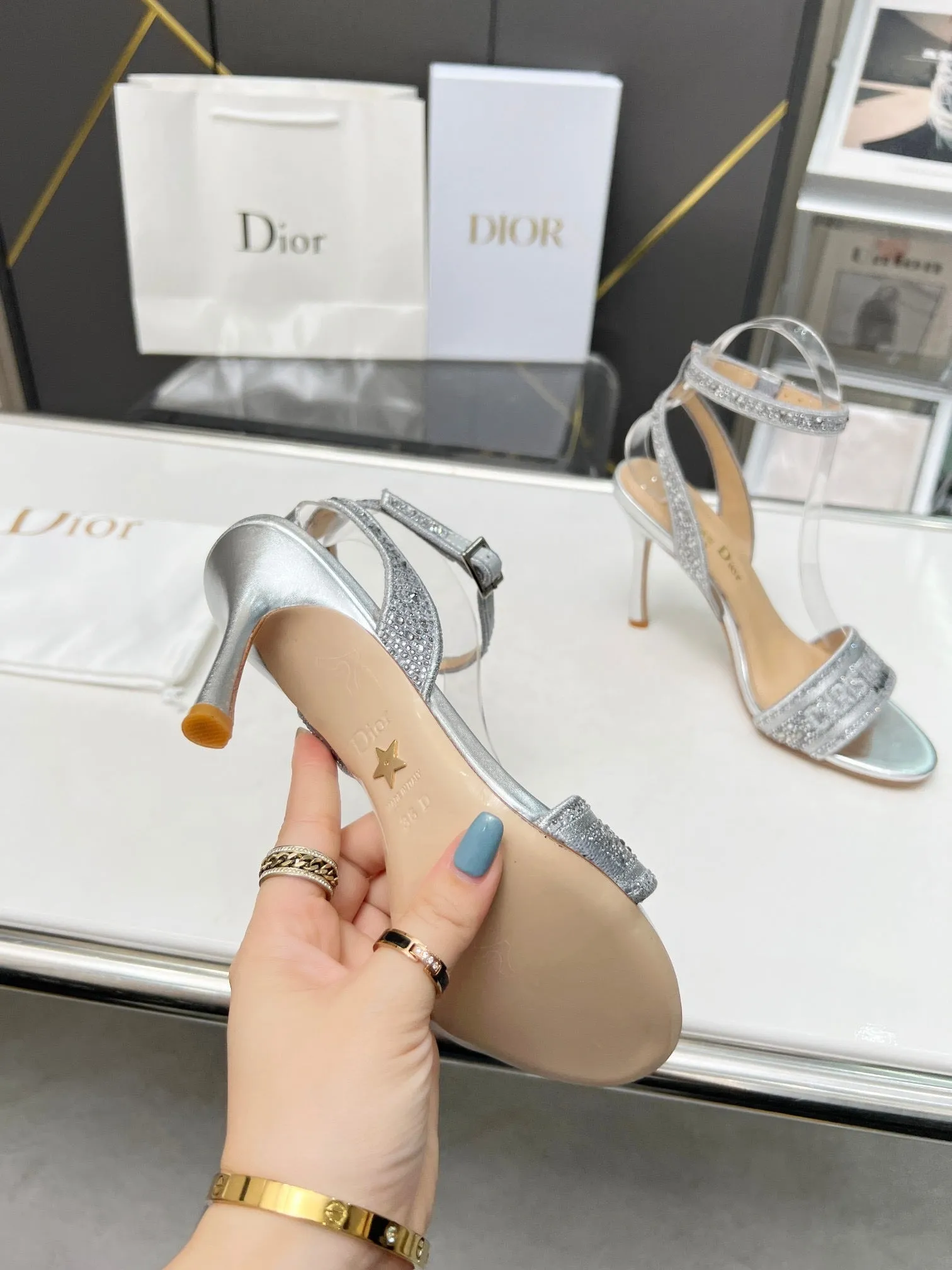 SE1106 DR Dway Heeled Sandal /  Size5-10