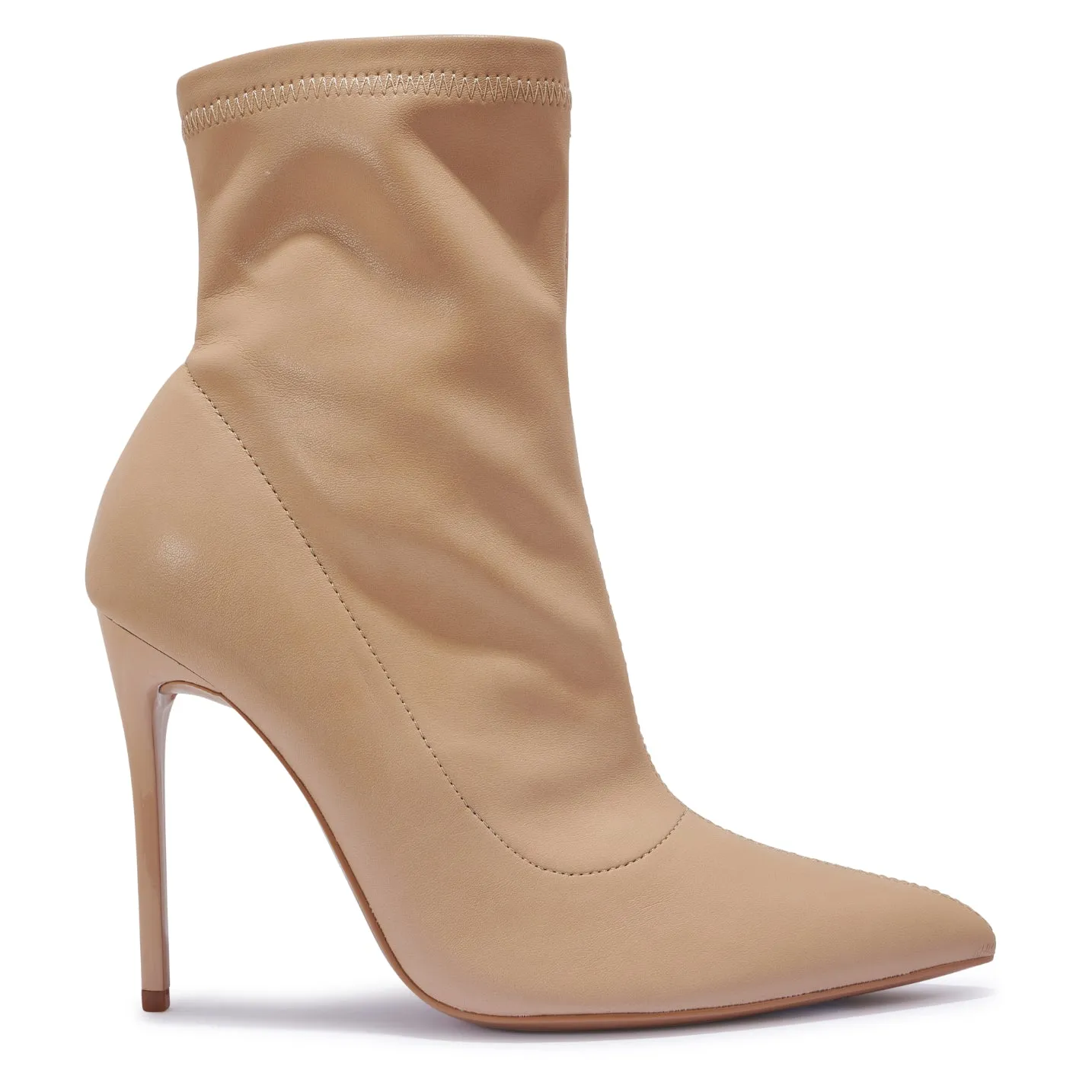 SNOSH43 POINTED TOE STILETTO HEEL ANKLE BOOT