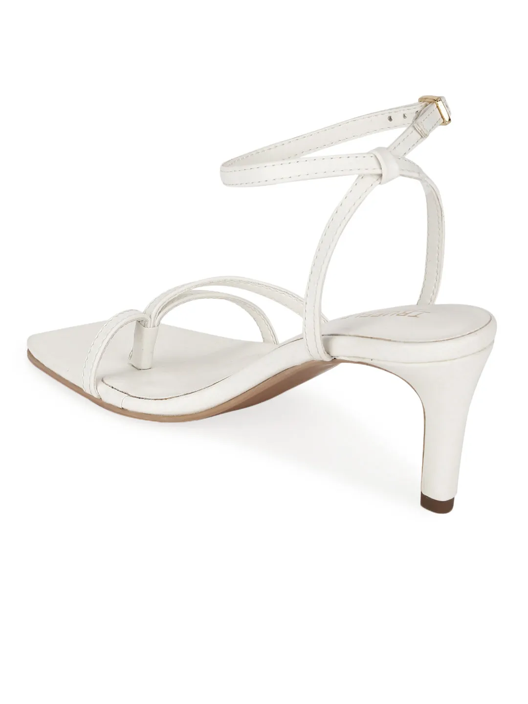 White PU Strappy Stiletto Sandals (TC-ST-1234-WHTPU)