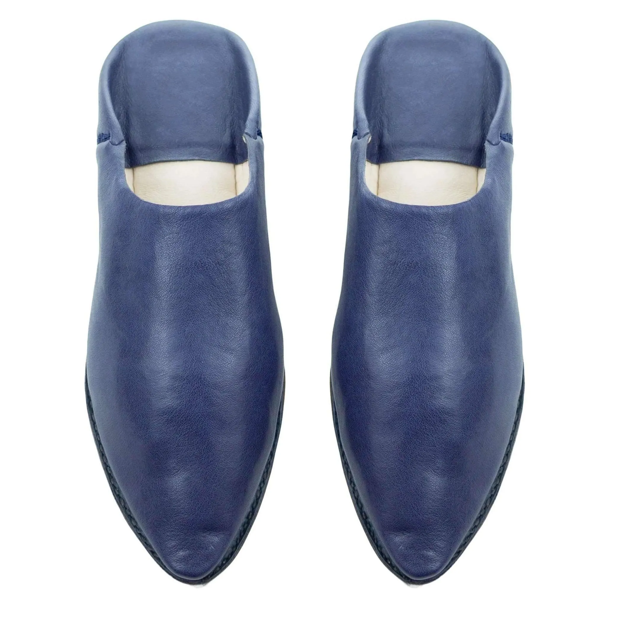 Women Moroccan Slipper in Navy Blue